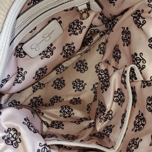 Jessica Simpson Bag Jasmine Straw Satchel Purse Shoulder Handbag WOMEN'S WOMAN'S - Picture 11 of 13